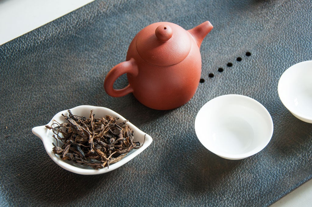Pu erh-Steep 20 Years Aged Loose-leaf Sheng Pu-erh(Raw/Uncooked Pu-erh)