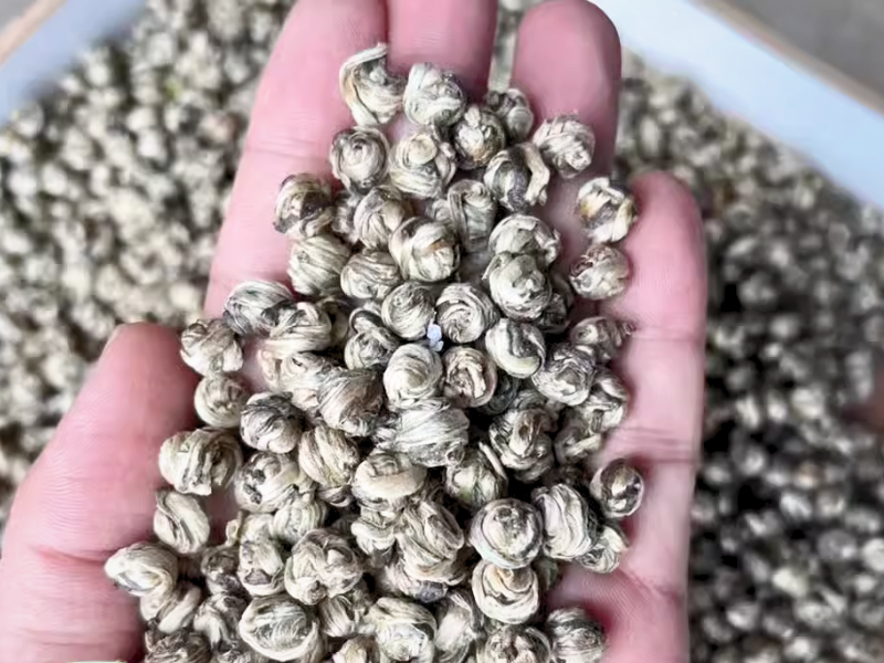 The Grade and Inspection of the Jasmine Scented Tea-Dragon Pearl
