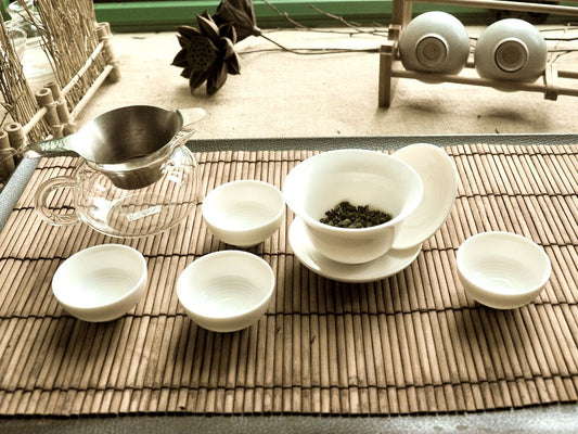 Steeping Oolong-an Easy Way Steeping TieGuanYin Oolong Kung Fu Style