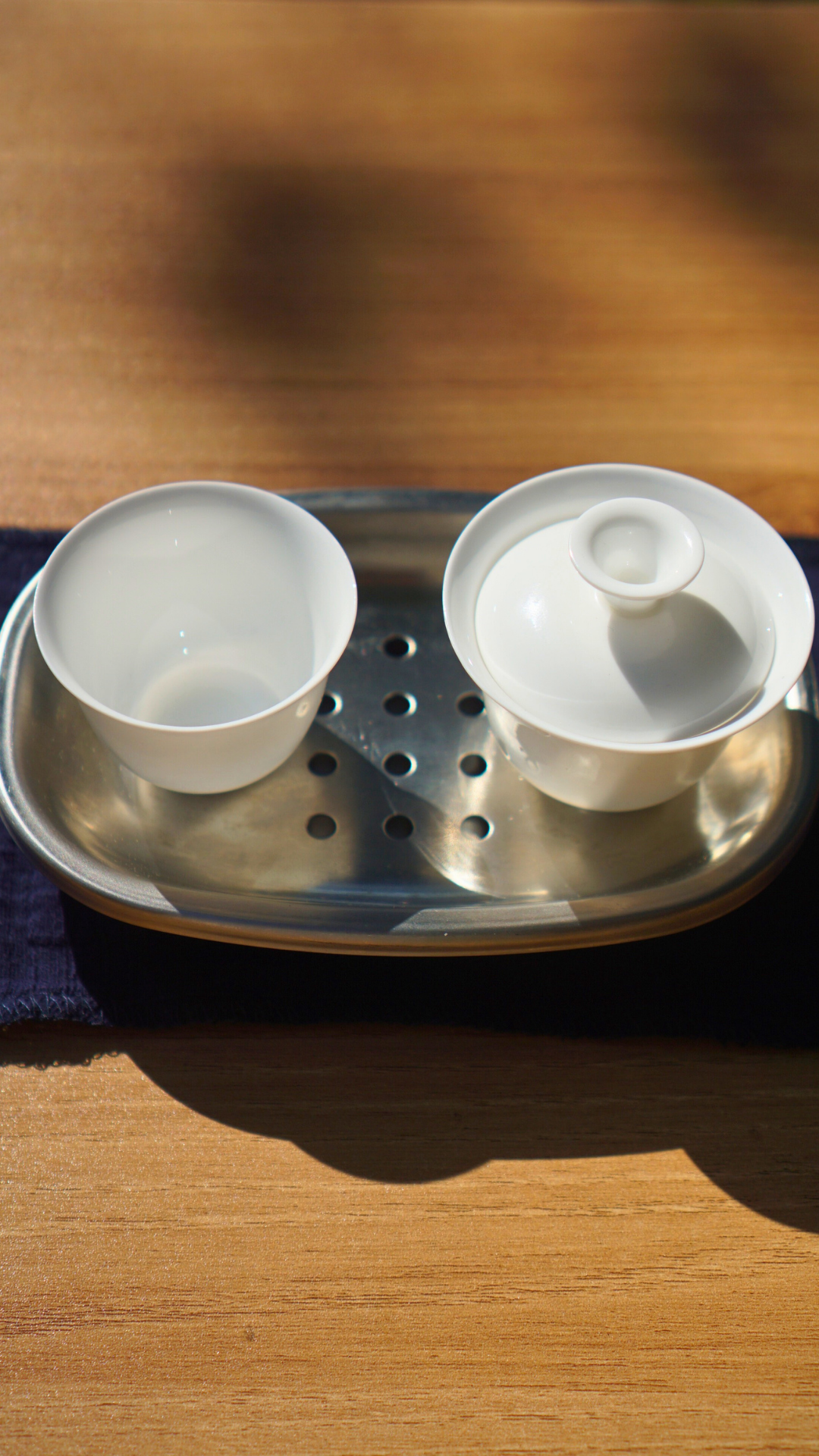 MiniTaster™-Bone China Gaiwan Set
