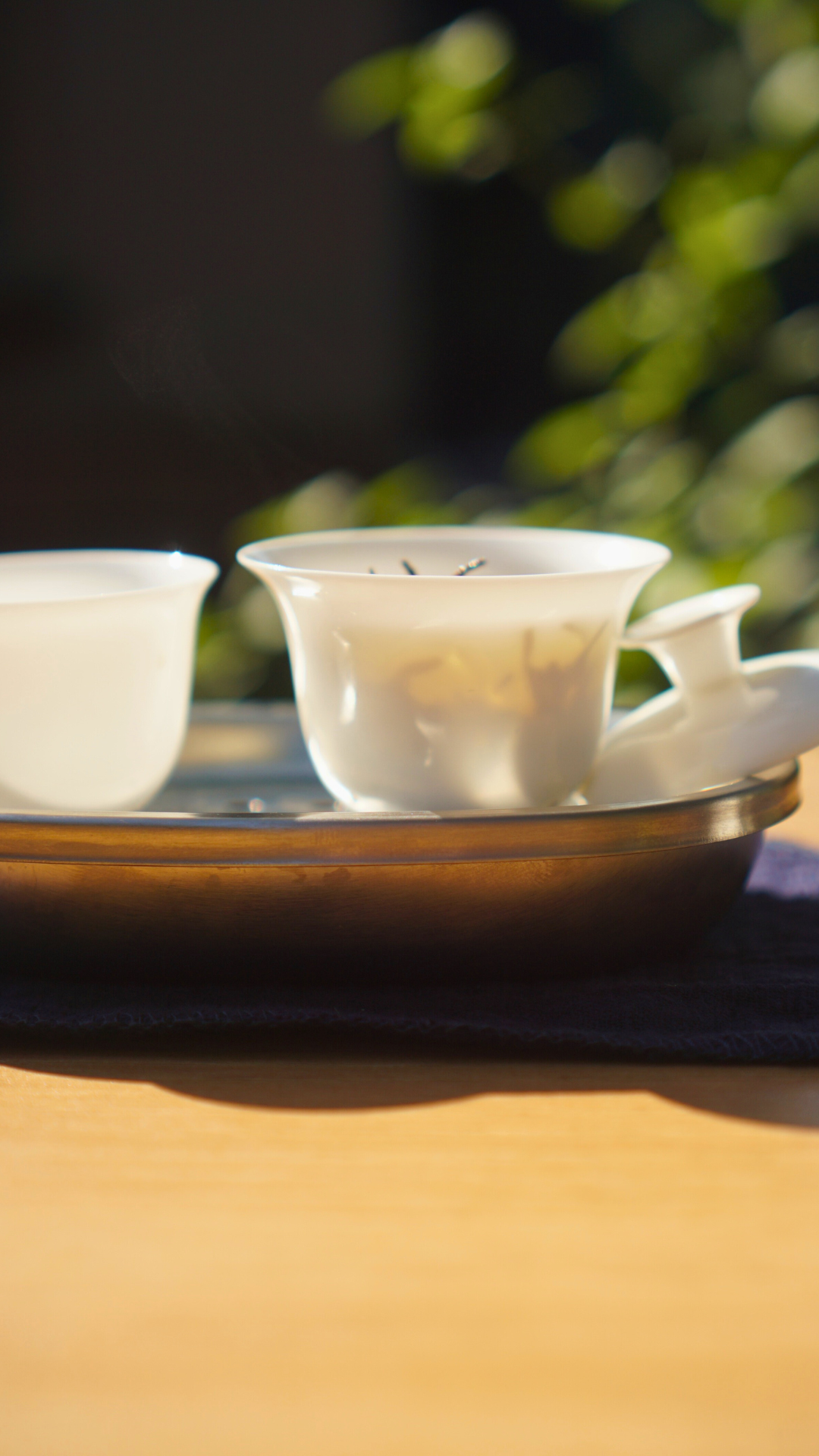 MiniTaster™-Bone China Gaiwan Set