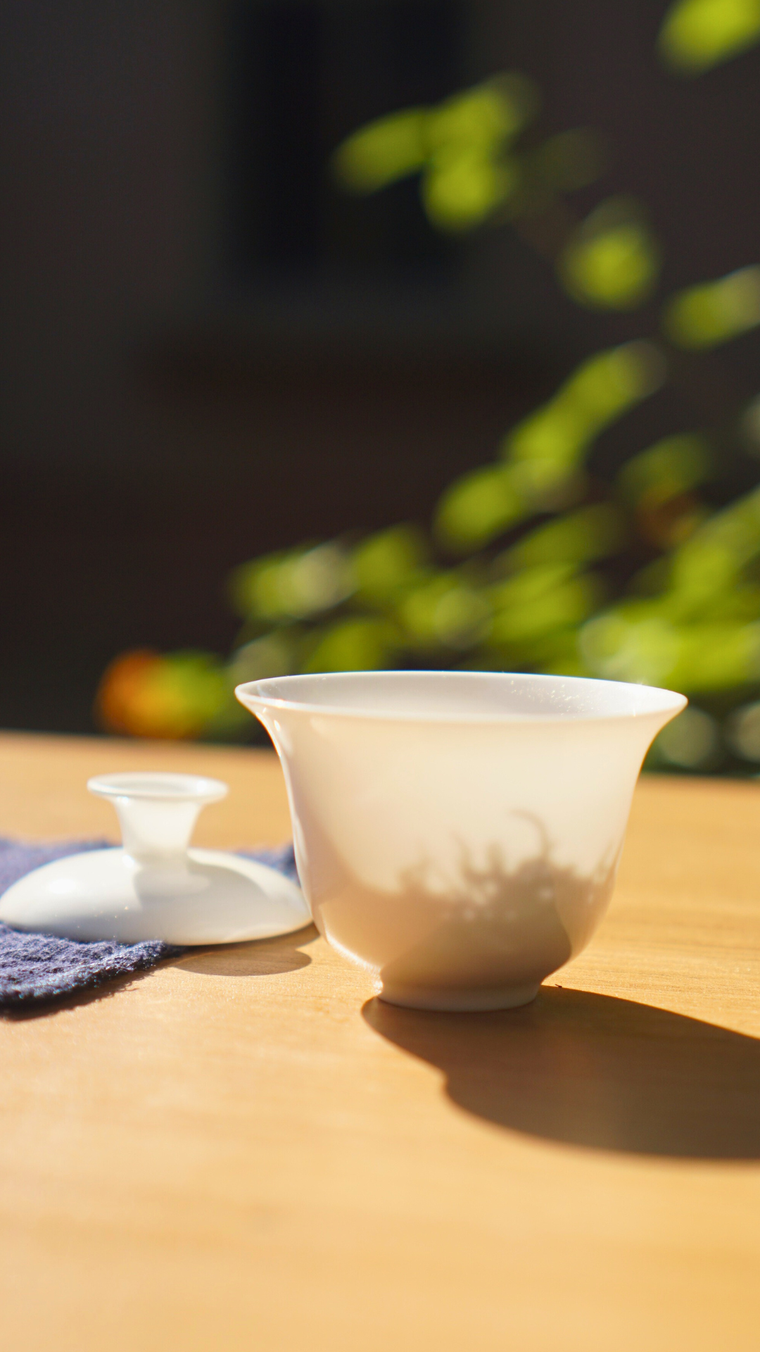 MiniTaster™-Bone China Gaiwan Set
