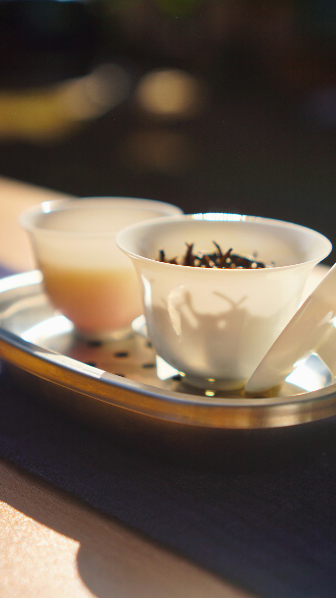 MiniTaster™-Bone China Gaiwan Set