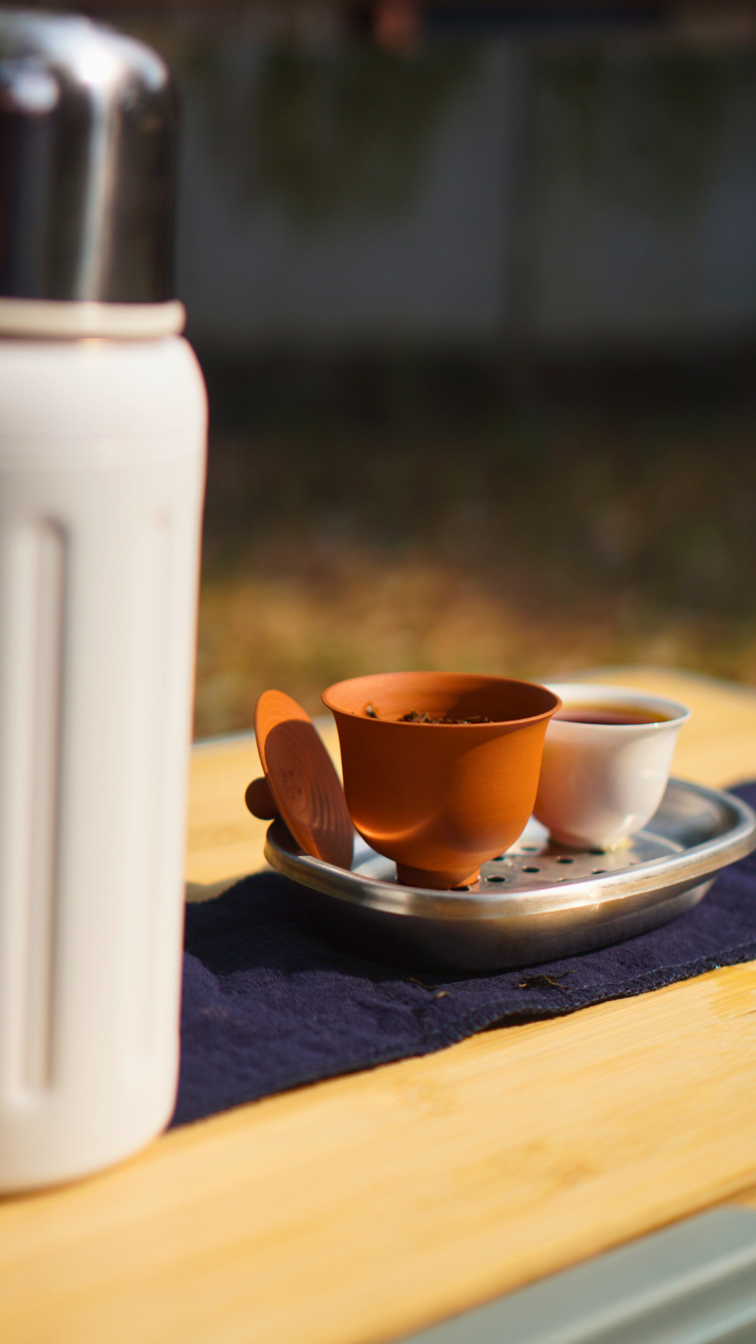 MiniTaster™-Red Clay Gaiwan Set
