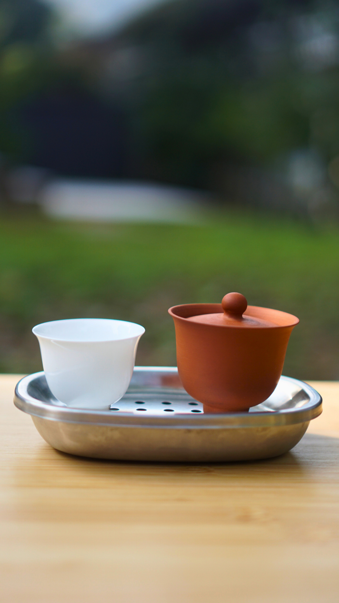 MiniTaster™-Red Clay Gaiwan Set