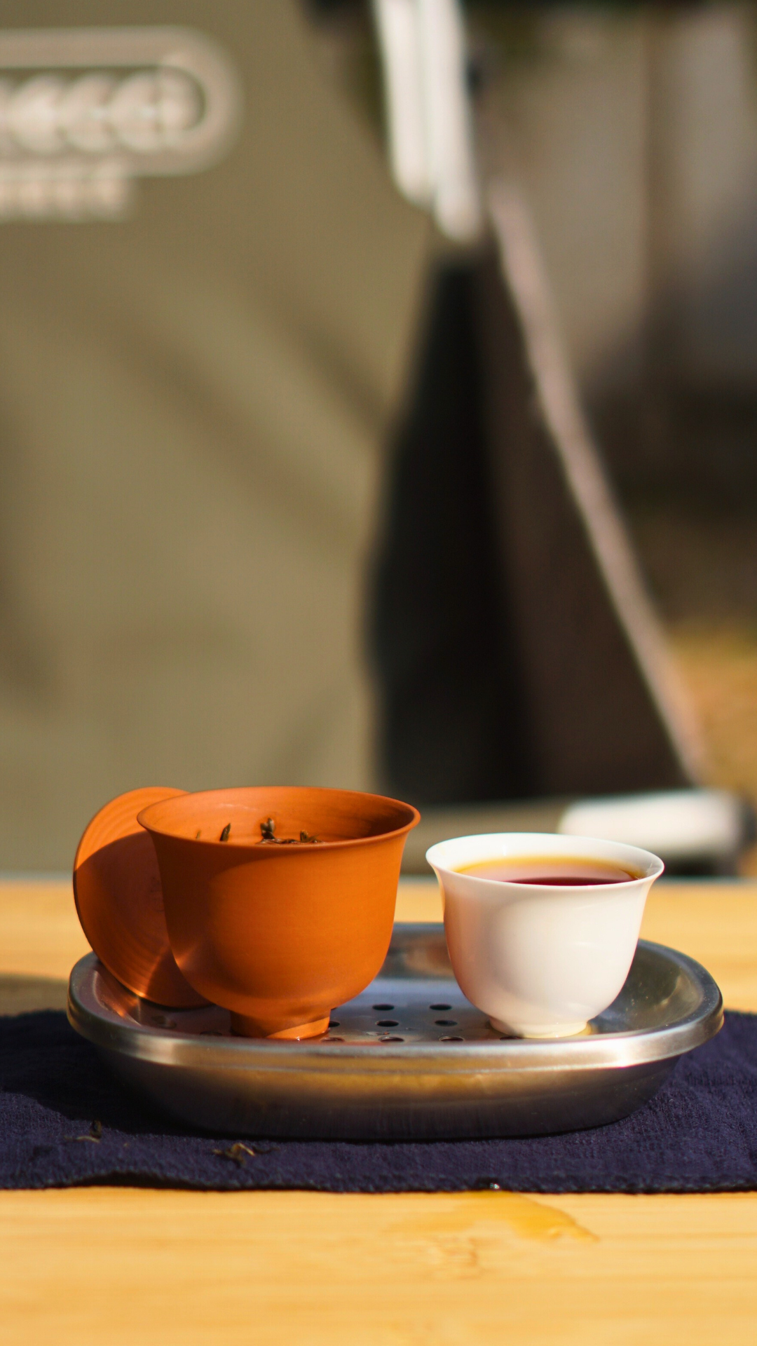 MiniTaster™-Red Clay Gaiwan Set