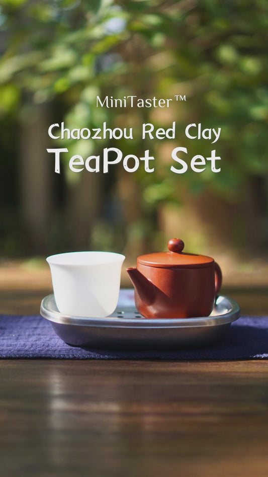 MiniTaster™-Red Clay Teapot Set