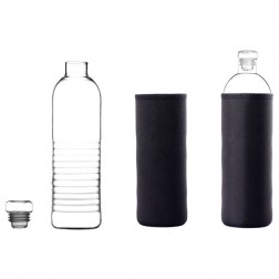 Clear Glass Bottle-Acacia-Small
