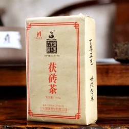 HuNan AnHua LiuDong LianXi-Golden Flower Fu-Brick Dark Tea-900g